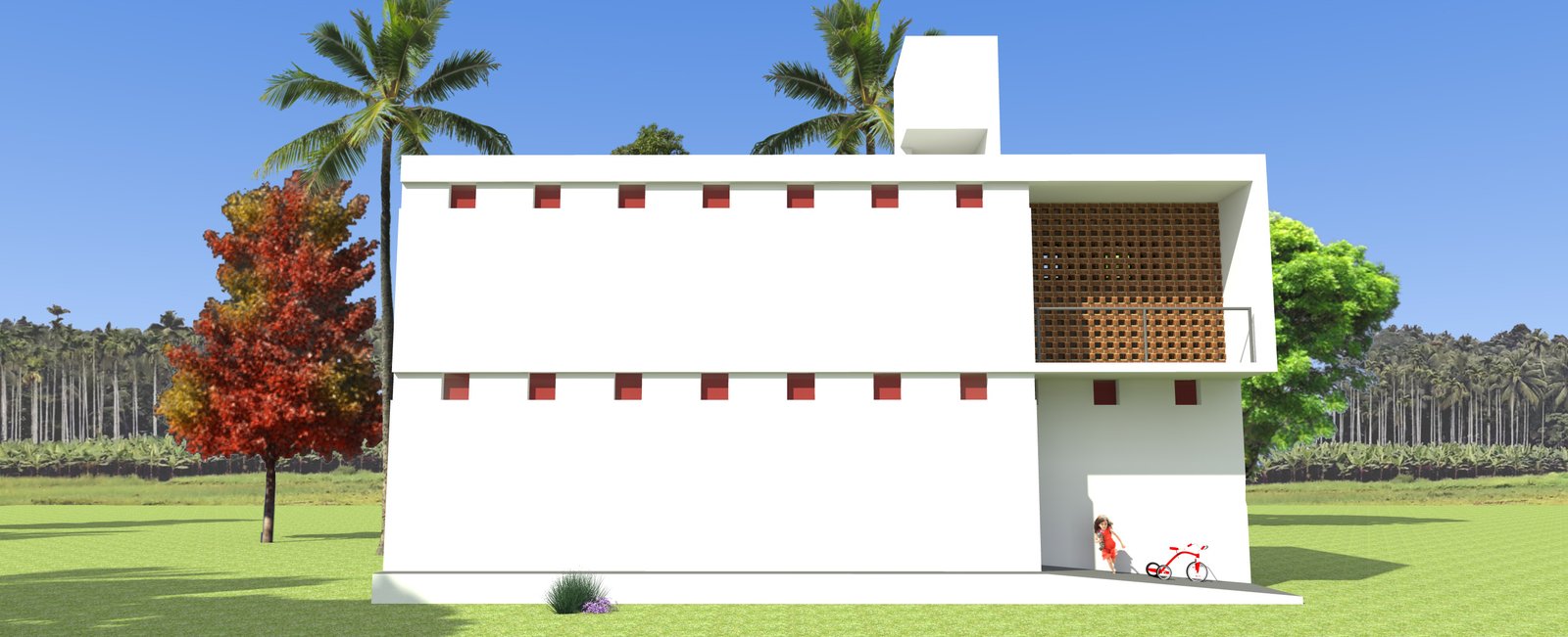 the compact house