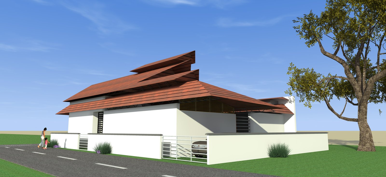 Three roof house — photo 2